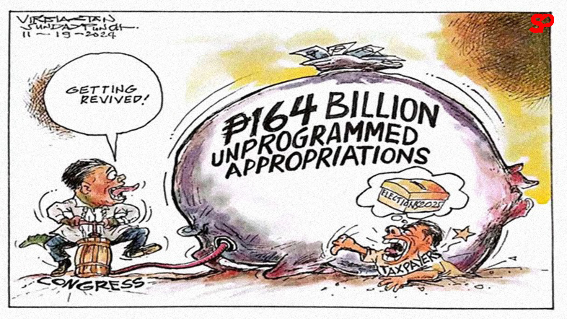 Unprogrammed funds the new ‘pork’ - Sunday Punch