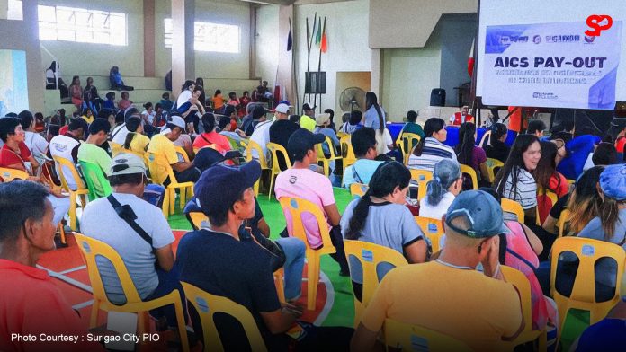 361 families in Surigao receive aid after Typhoon Kristine