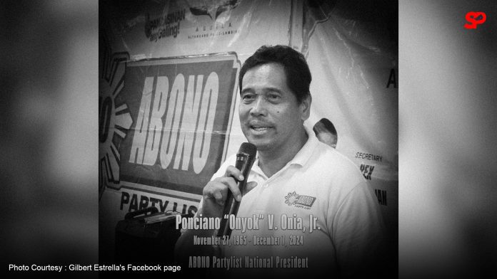 Abono Partylist offers P1.5-M reward for arrest of killers of Pangasinan councilor