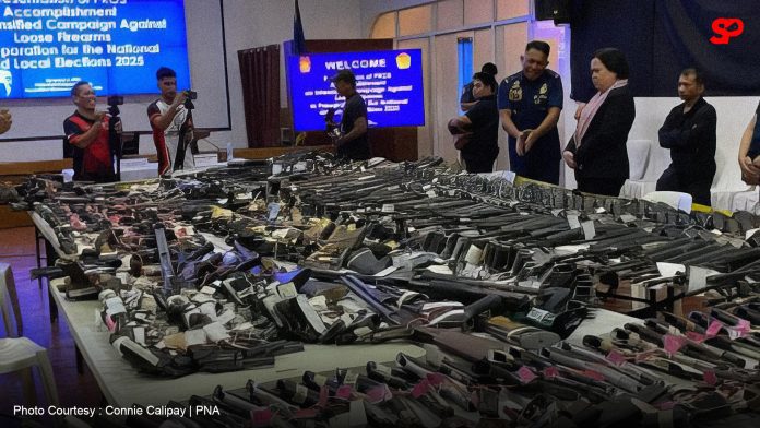 Bicol police intensifies campaign vs loose firearms for 2025 elections