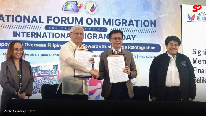 CFO, DMW partner for enhanced OFW reintegration program