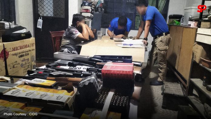 CIDG seizes firearms cache, arrests suspect in Rizal