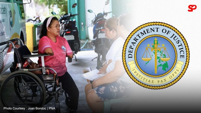 DOJ pays tribute to PWDs