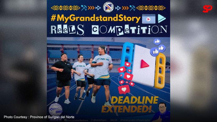 Deadline extended for MyGrandstandStory reels competition