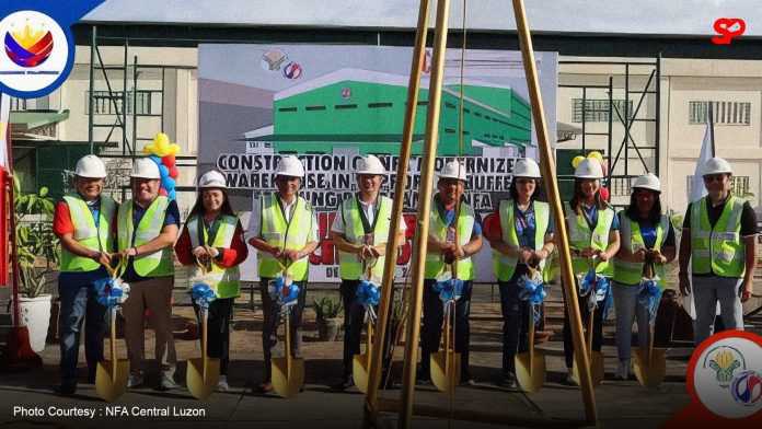 NFA breaks ground for P527-M modern warehouse in C. Luzon