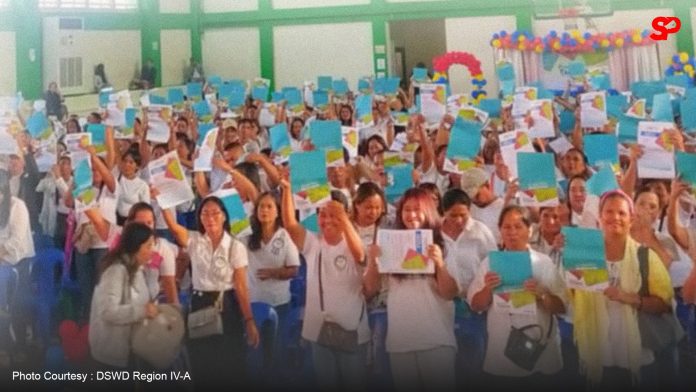 Over 28,000 Calabarzon families graduate from 4Ps program in 2024