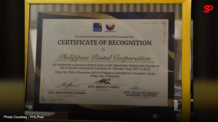 PHLPost receives award for good governance