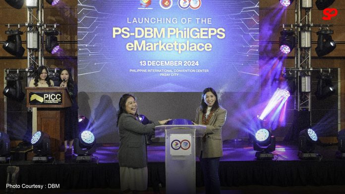 PS-DBM PhilGEPS eMarketplace launched