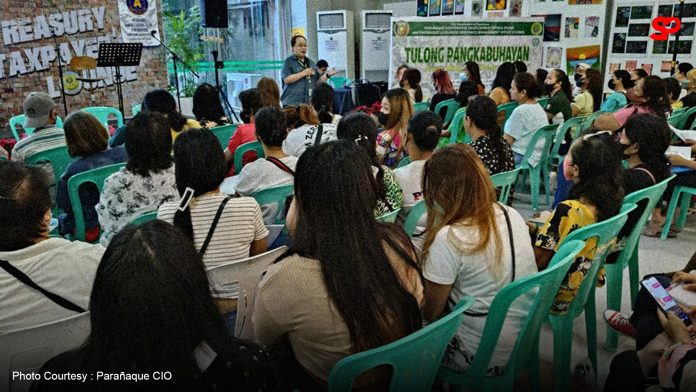 Parañaque beneficiaries receive assistance from Tulong Pangkabuhayan program