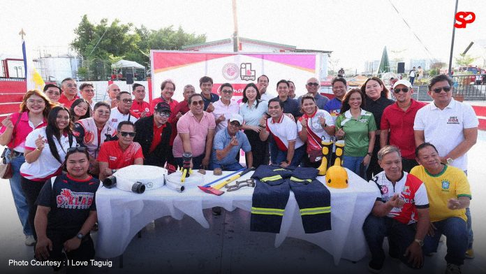 Taguig boosts emergency response with fire trucks and equipment for barangays