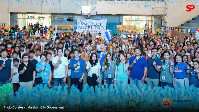 Project Angel Tree leads gift-giving to 100 Malabon kids