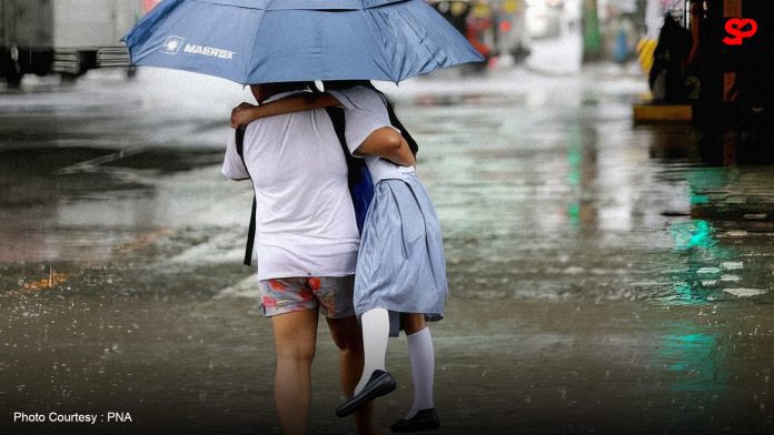 Rains continue over parts of PH on Tuesday