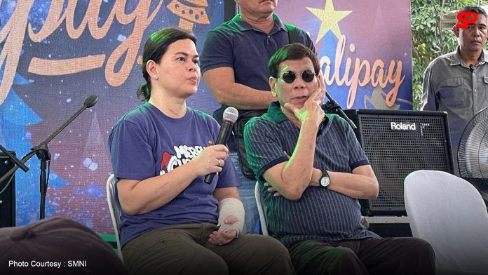 Rody, Sara present in annual gift giving in Davao