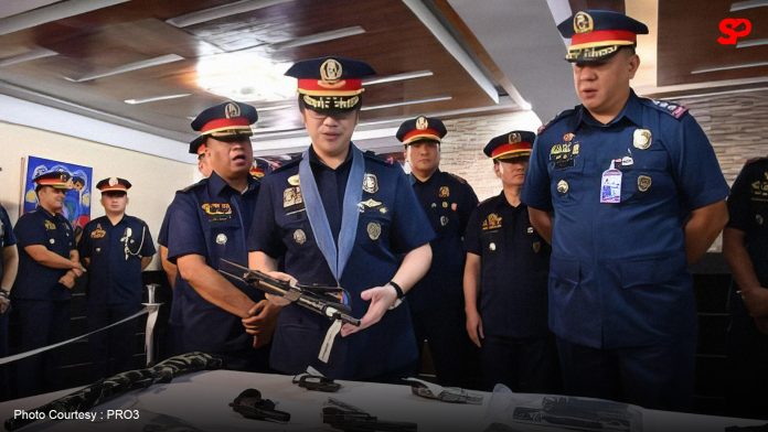 101 arms seized, 103 nabbed for gun ban violation in C. Luzon