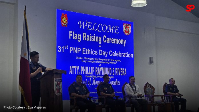 Pangasinan police director urges cops to uphold integrity, accountability, ethical conduct