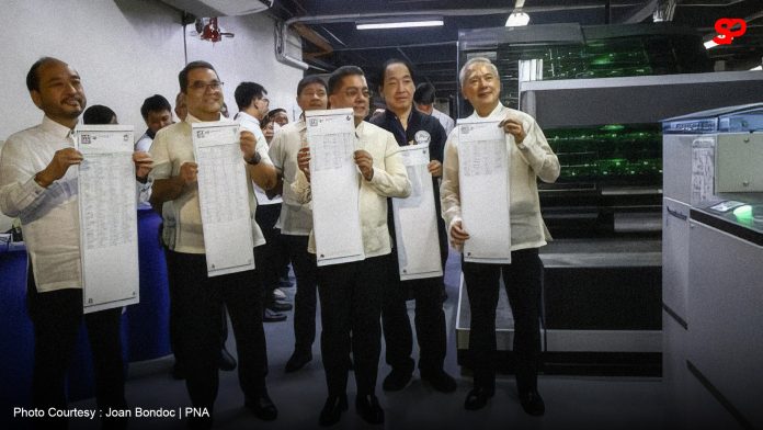 Comelec starts printing of 73M ballots for May 2025 polls