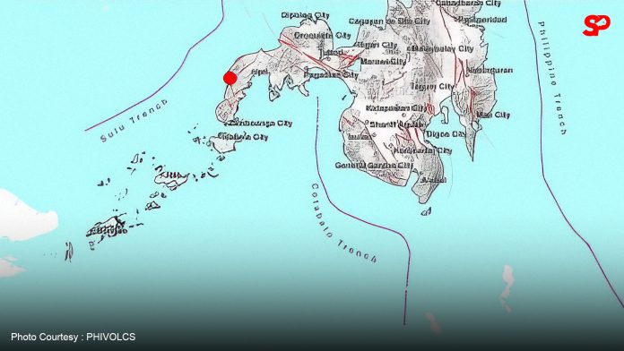 Magnitude 5.4 quake shakes Zambo del Norte