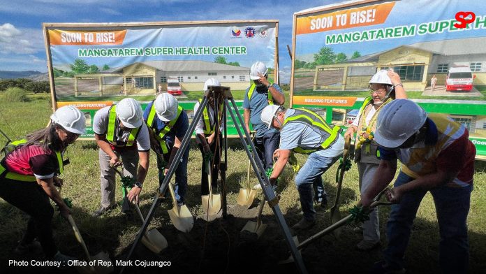 Mangatarem Super Health Center breaks ground