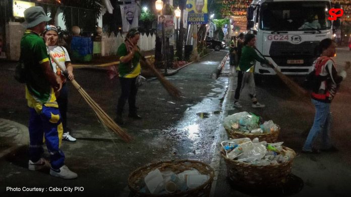 Massive cleanup effort after 2025 Sinulog Grand Parade collects 290 tons of trash