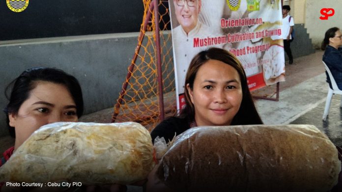 Mayor Garcia joins DWUP in orientation on mushroom cultivation to boost livelihood in Poblacion Pardo