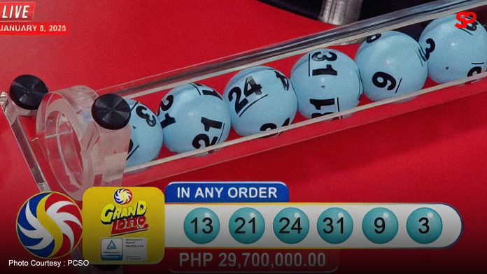 NegOcc bettor bags P29.7-M Grand Lotto jackpot