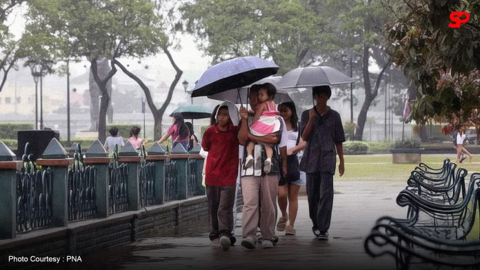 Rainy Thursday over parts of PH due to 3 weather systems