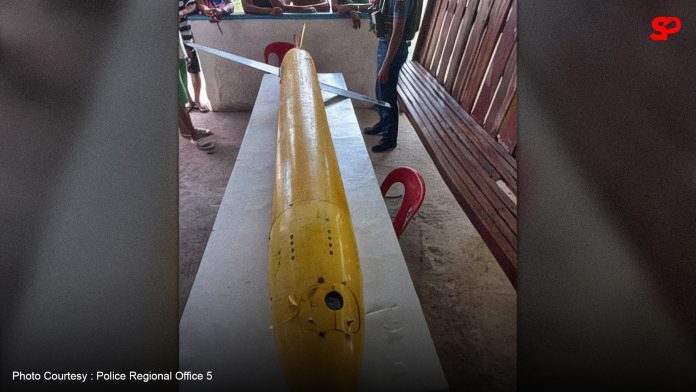 Submersible drone recovered off Masbate now in Navy custody