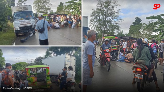 Ten injured in tricycle-van collision in Negros Oriental