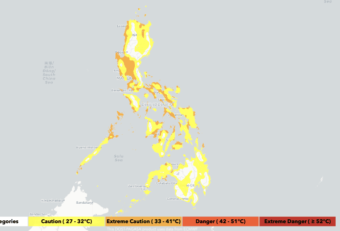 Rain in Mindanao, danger heat index in Luzon and Visayas on April 21 ...